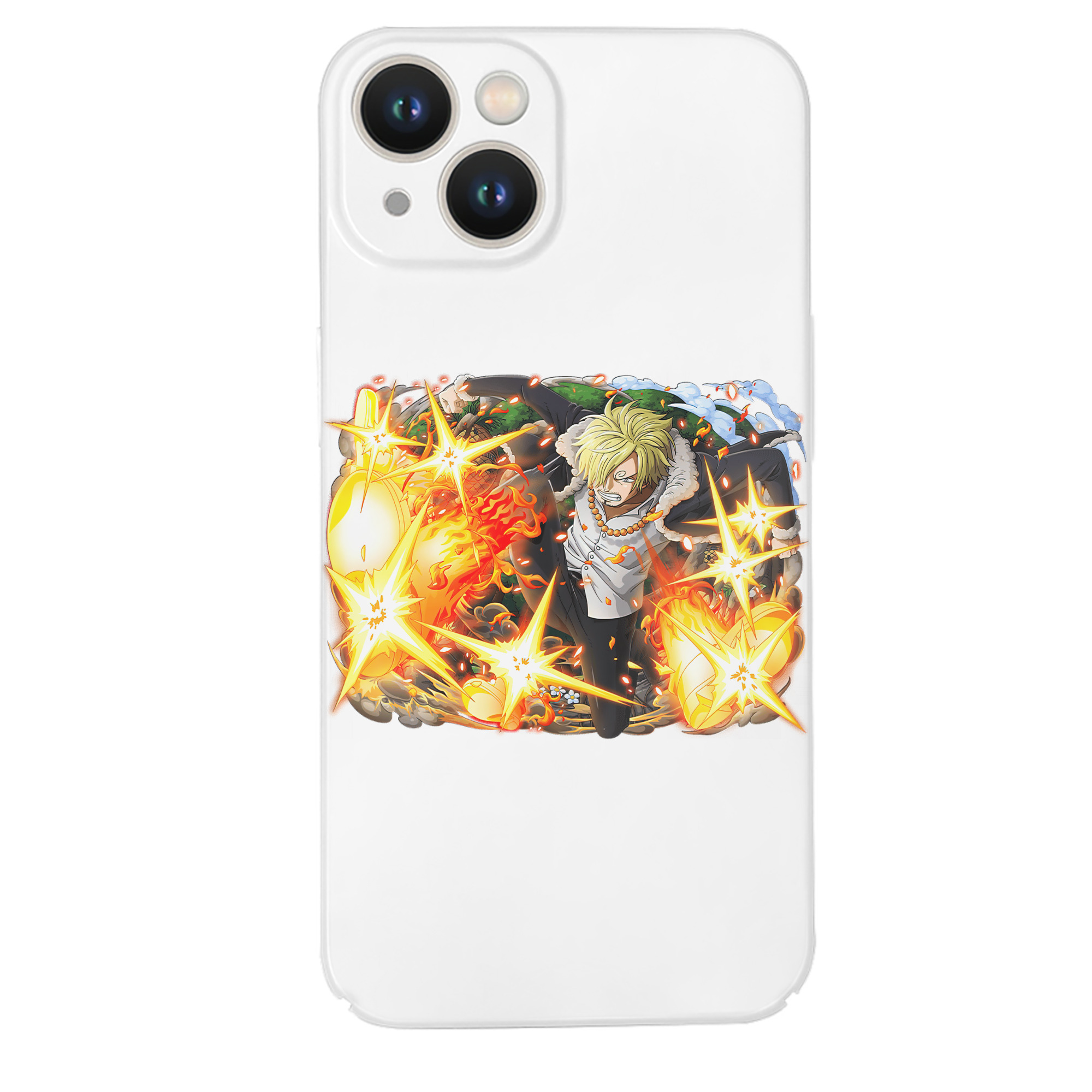 （画像用） ワンピース サンジ ONE PIECE Sanji 【iPhone 14シリーズ対応】ハードケース